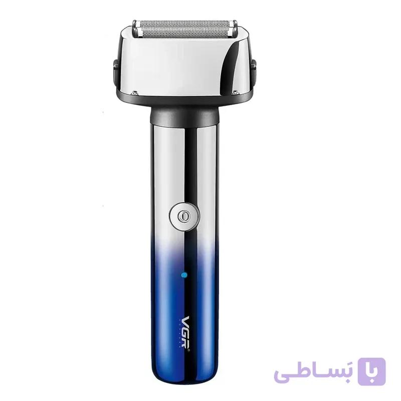 ماشین اصلاح سه کاره وی جی آرVGR مدل V-365 با تکنولوژی برش مستقیم و استیل ضد زنگ