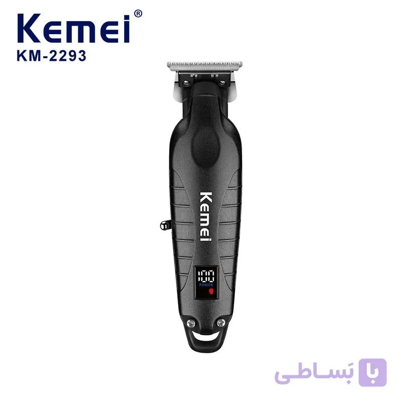 ماشین اصلاح کیمیKEMEI مدل KM-2293 با تکنولوژی برش مستقیم و ضد آب
