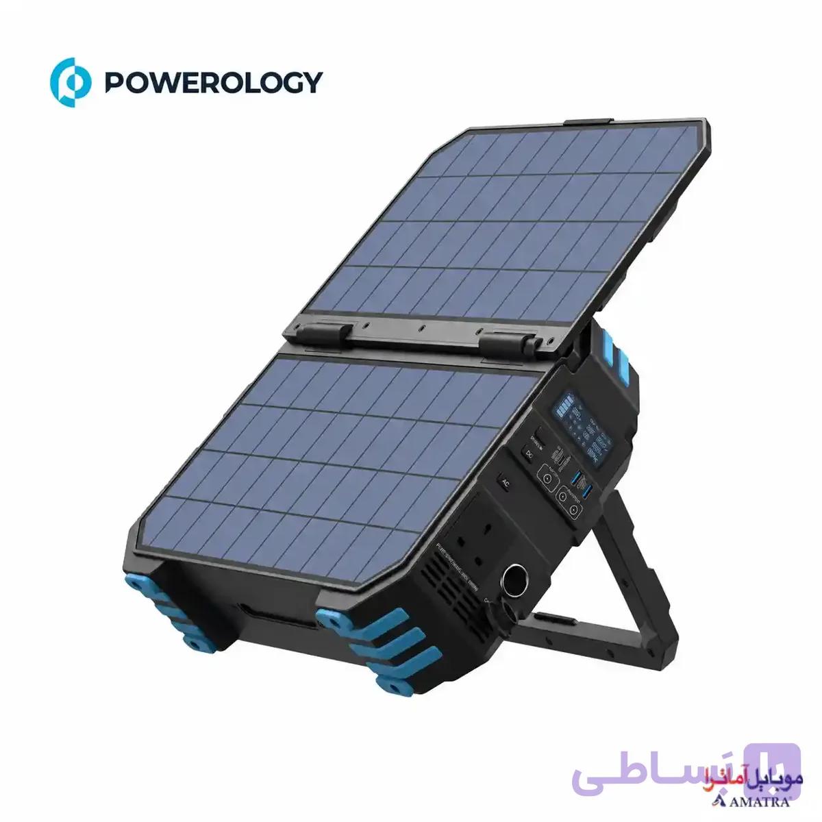 پاور استیشن خورشیدی پاورولوژی Helio 1600W ظرفیت 1024Wh — تصویر 1