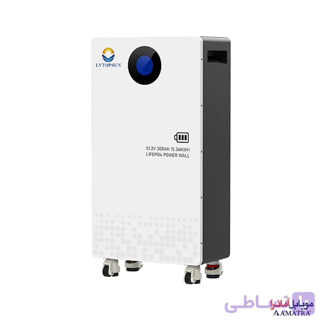 باتری لیتیوم خورشیدی ظرفیت 15 کیلووات ال وی تی اس مدل LVTS-512300-G3 — تصویر 1