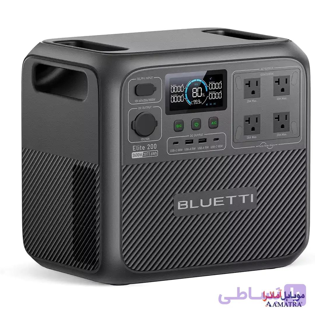 پاور استیشن هوشمند 2600 وات BLUETTI مدل Elite 200 V2 — تصویر 1