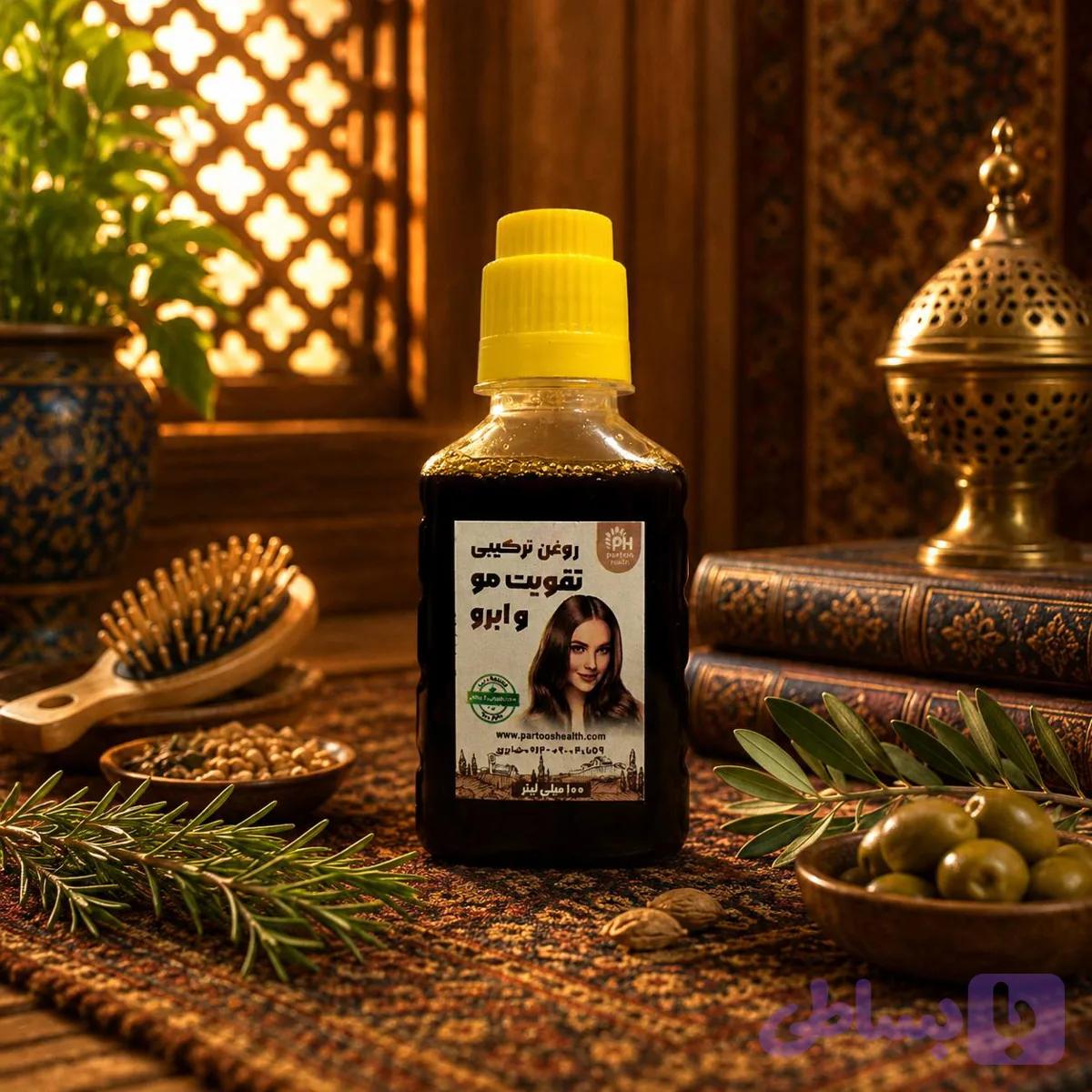 روغن ترکیبی مو پرتوس