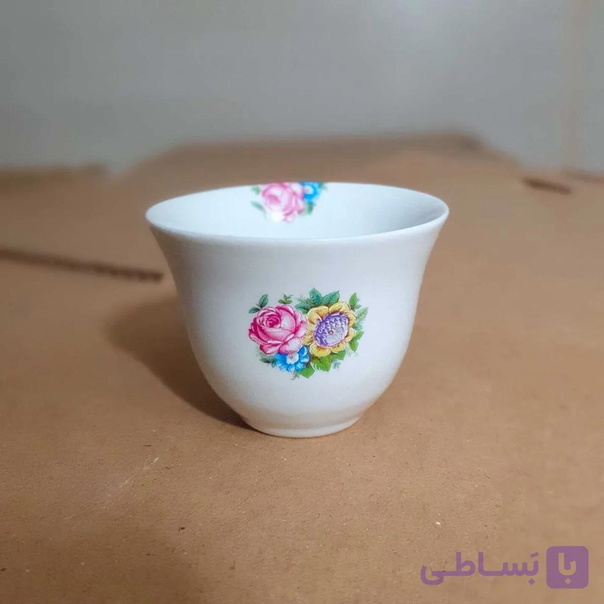 کاپ قهوه ۶ تایی آفتاب | ست چینی قهوه خوری با کاربردهای متنوع