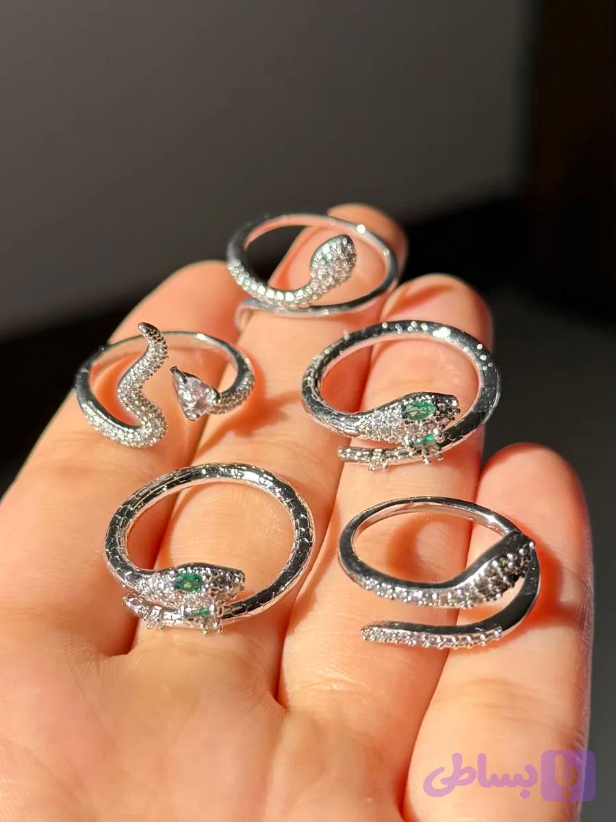 کالکشن انگشترای مار🐍