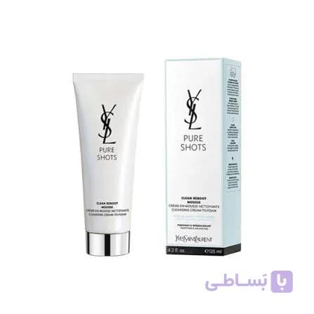 فوم شستشوی صورت YSL Pure Shots Clean Reboot — تصویر 1