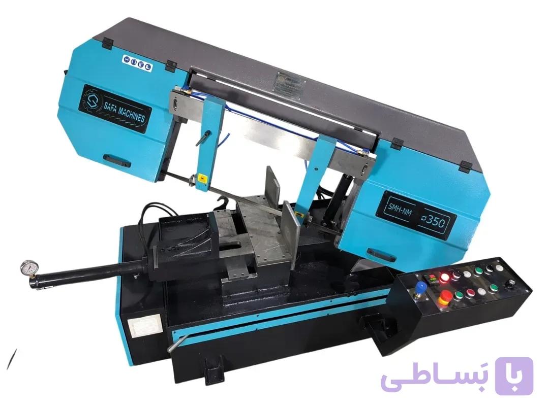 اره نواری زاویه بر سایز 1500 در 1600 نیمه اتومات