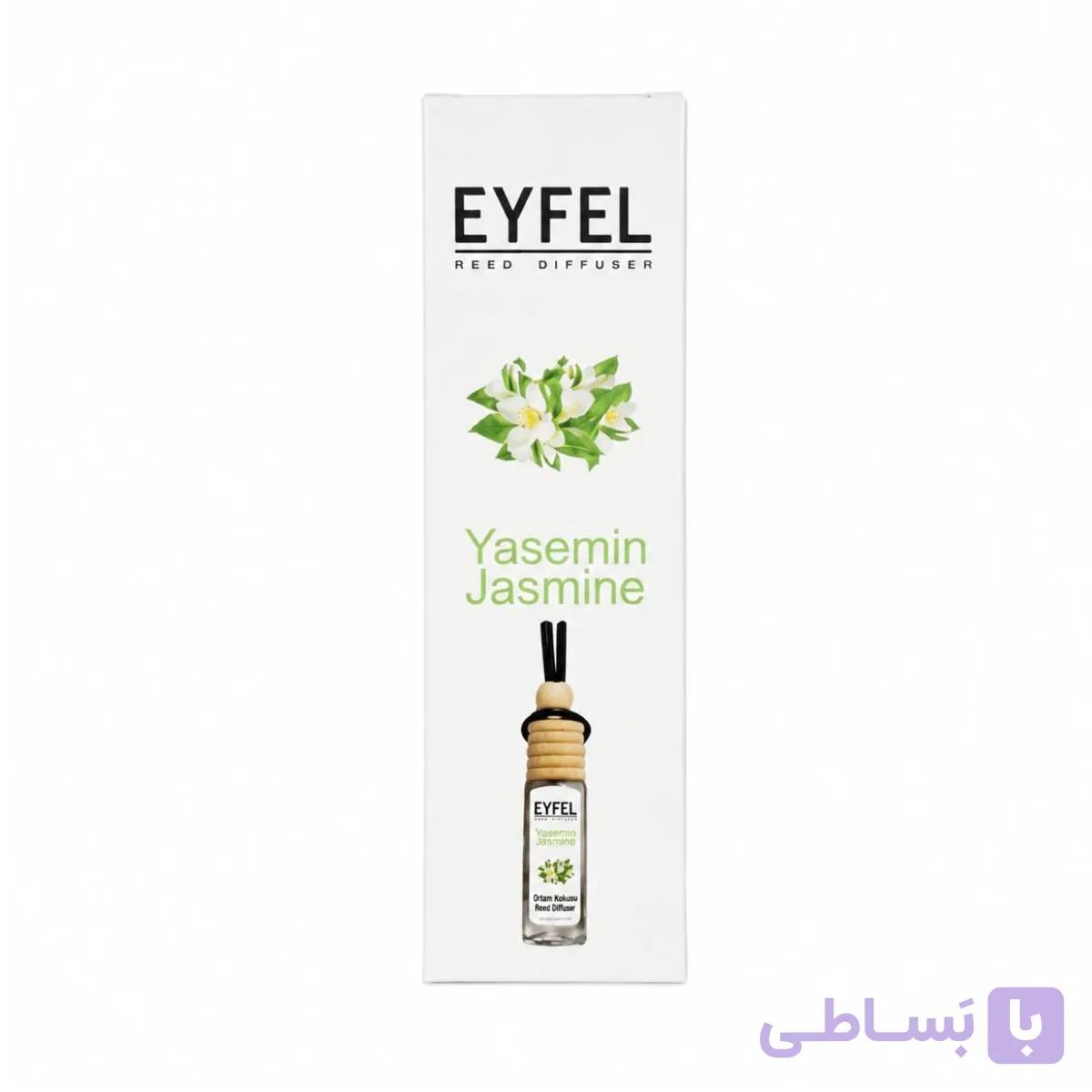 خوشبوکننده آویز خودرو ایفل (Eyfel) رایحه گل یاس|Jasmine(غیر اصل)