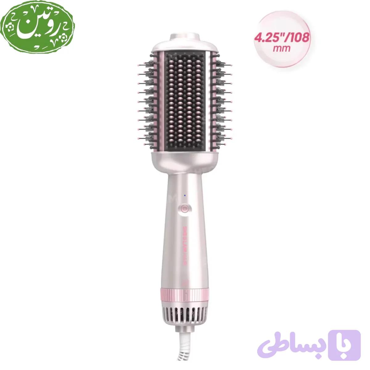 برس حرارتی و سشوار شیگلم ۲ در ۱ | خشک کردن، براشینگ، صاف کردن و استایل مو