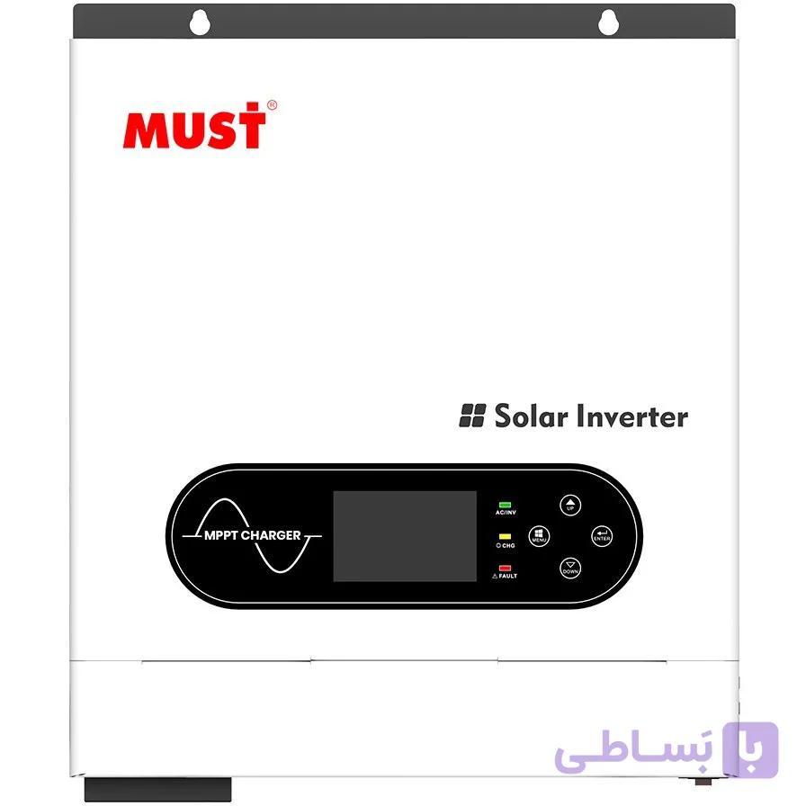 اینورتر خورشیدی هیبریدی Must مدل PV18-2012 ECO ۲۰۰۰ وات ۱۲ ولت