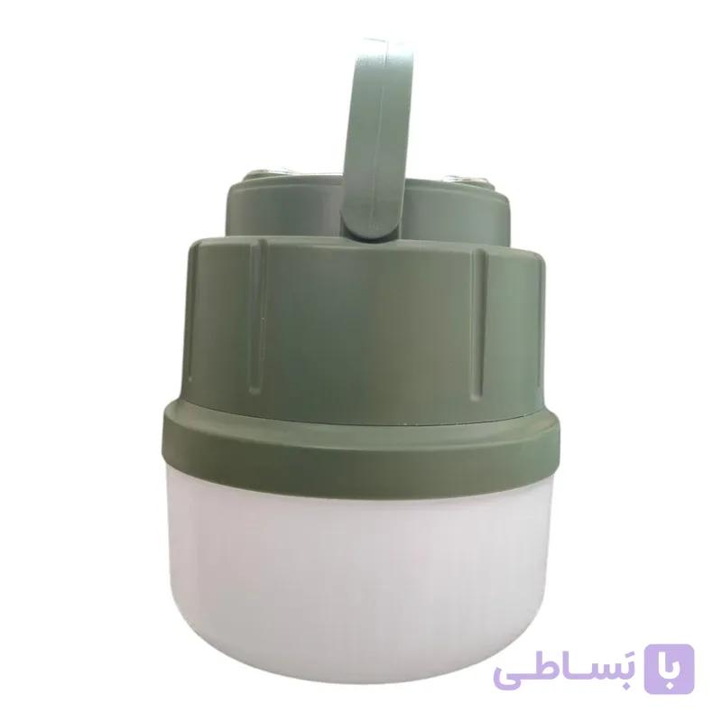 چراغ شارژی کمپینگ و پاوربانک ۵۰ وات مدل KK-910 (دارای نمایشگر هوشمند، مگنت پشت و ۳ رنگ نور)