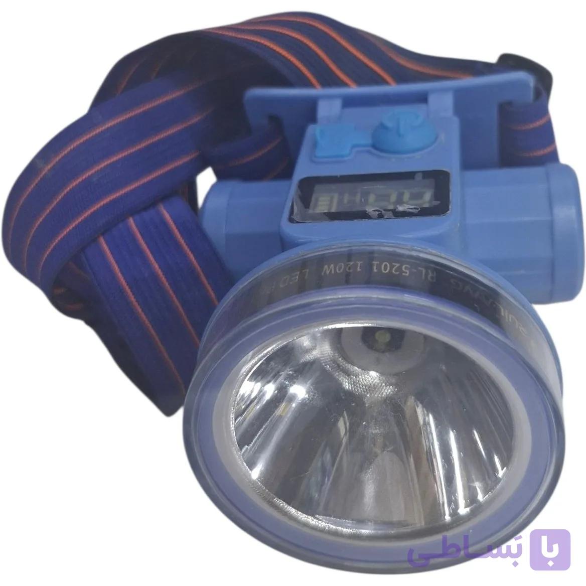 چراغ پیشانی (هدلایت) هوشمند رویلانگ مدل Ruilang RL-5201 (توان ۱۲۰ وات، خروجی پاوربانک) - فروشگاه سولارباما