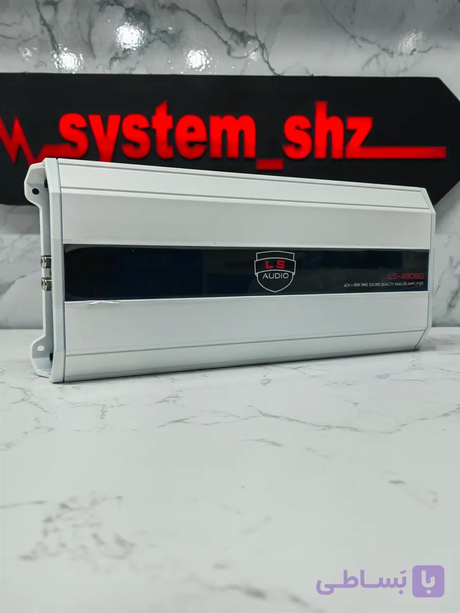 آمپلی فایر خودرو ال اس آدیو مدل ls-490SQ 4 کانال