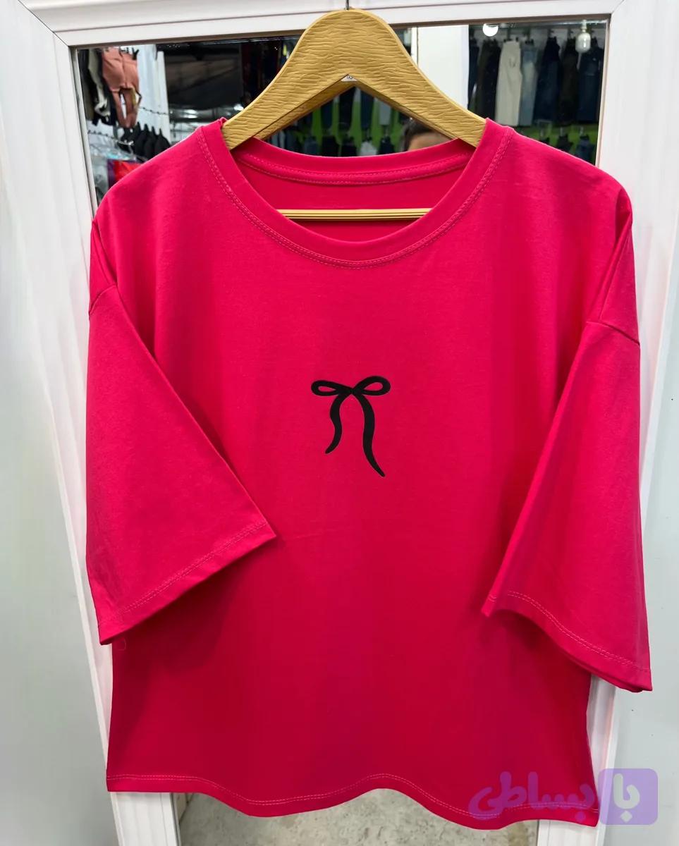 تیشرت باکسی پاپیونی🎀