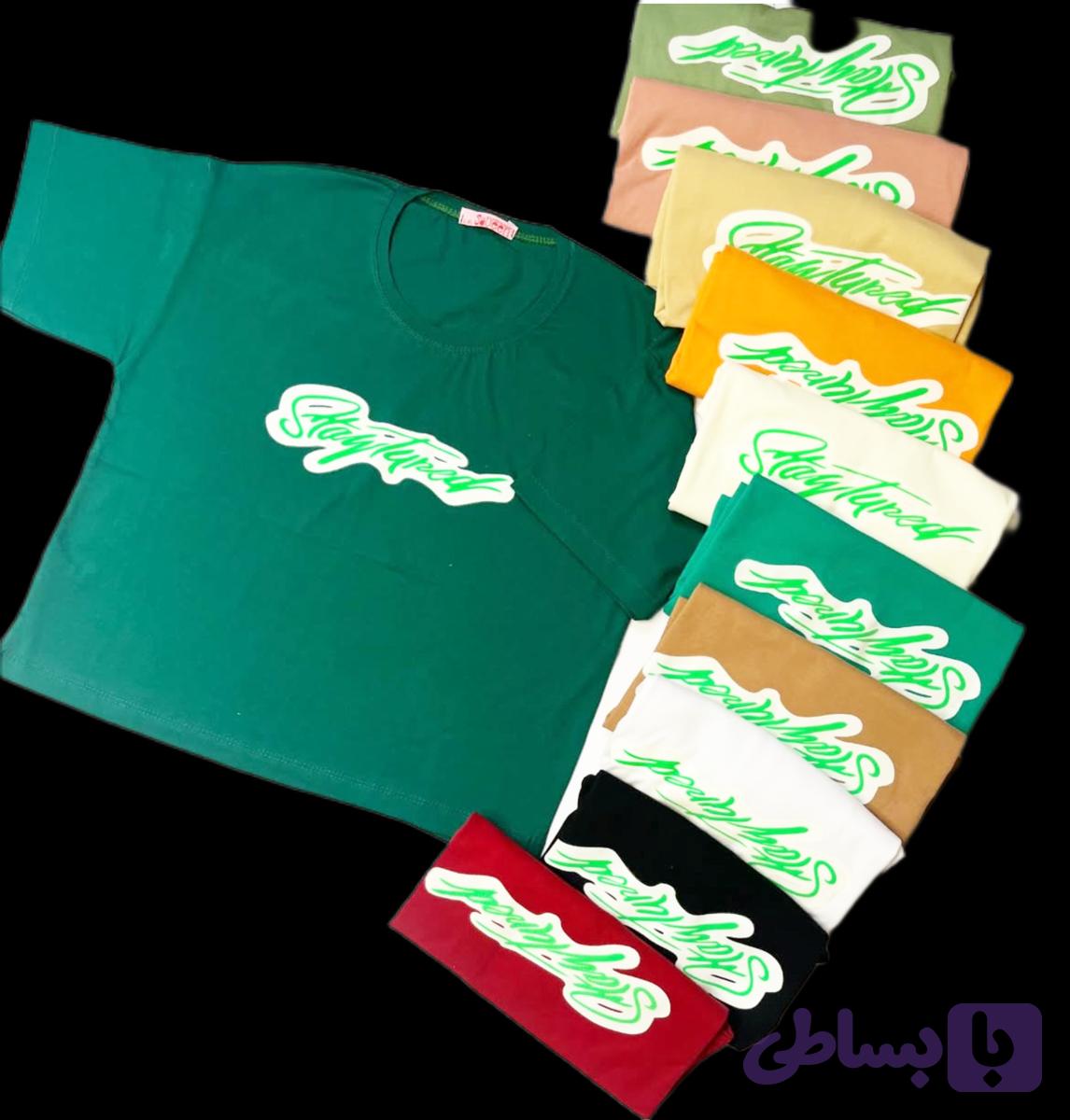 تیشرت کراپِ ساتین