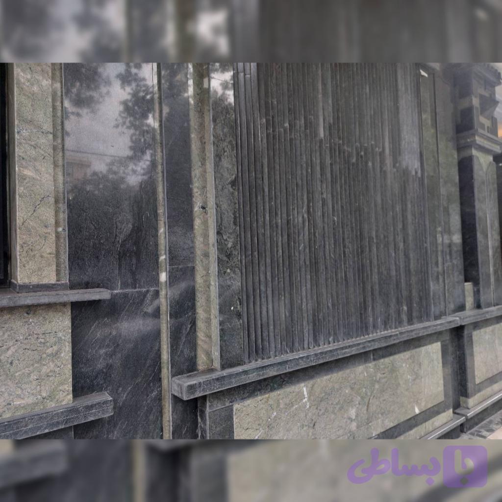 سنگ گرانیت سبز بیرجند برای دیوار