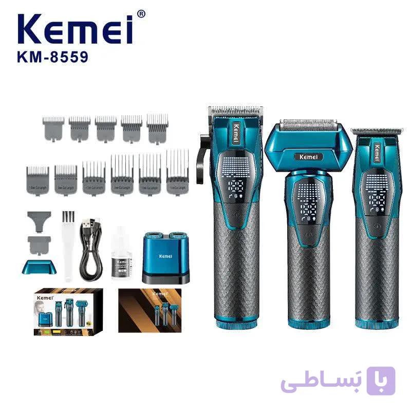 ست ماشین اصلاح کیمی مدل 8559 — تصویر 1