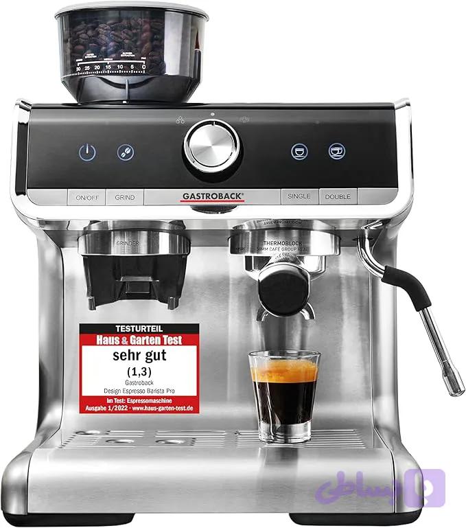 اسپرسوساز گاستروبک مدل 42616 Barista Pro | آسیاب قهوه مخروطی، پمپ ULKA ایتالیا 15 بار، PID دیجیتال