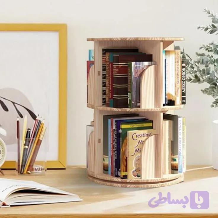 کتابخانه گردان مدرن مشکات مدل 1022 — تصویر 1