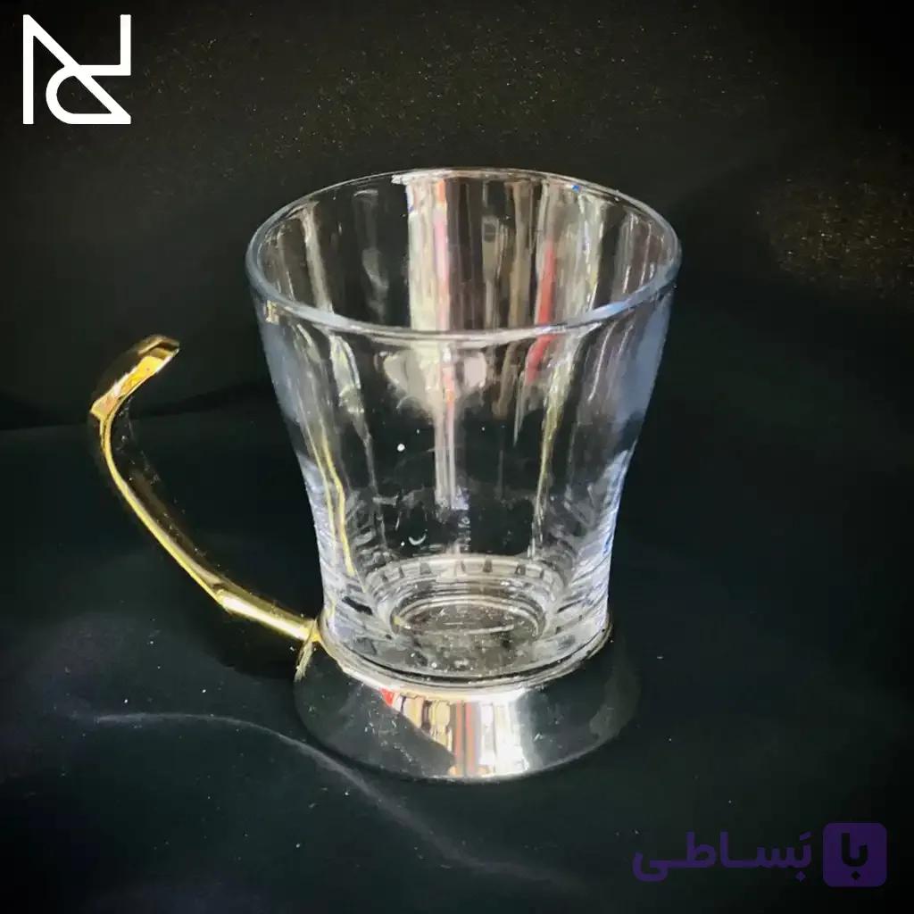 فنجان انگاره برند سافینوکس | طلایی — تصویر 1