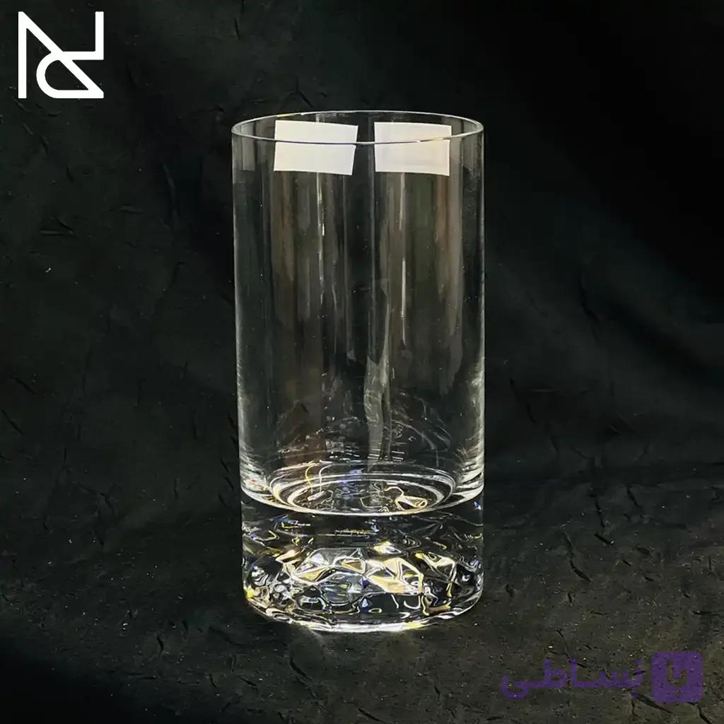 لیوان طرح یخی شفاف ترک مارک پاشا باغچه | کد 64040-378