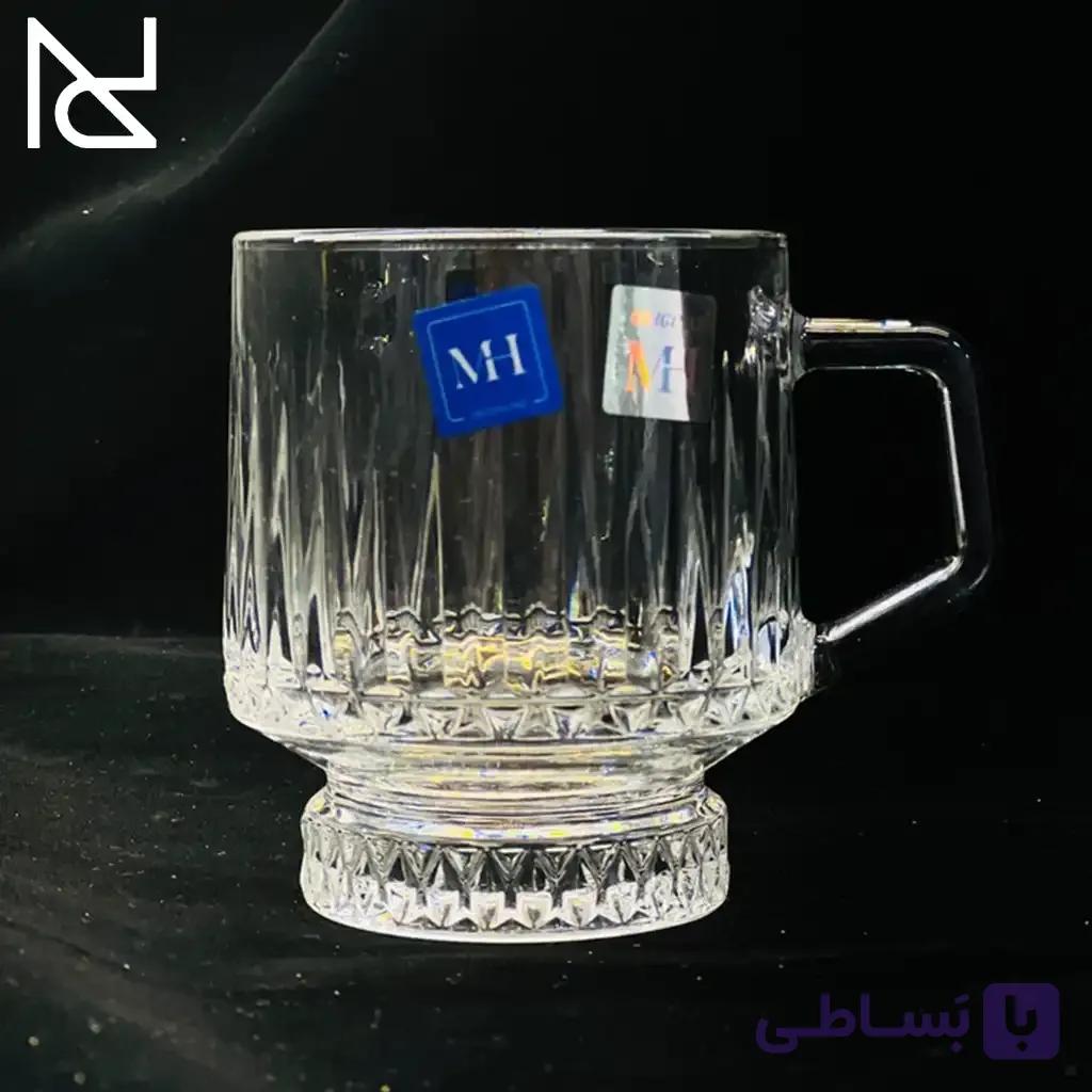 فنجان پایه دار طرح الیسیا | برند MH — تصویر 1