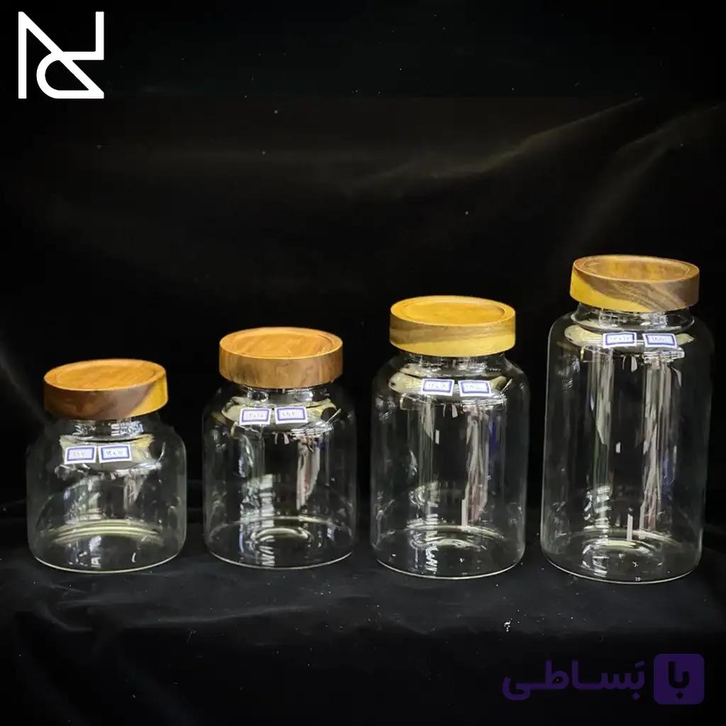 ست سه عددی بانکه های حبوبات استوانه ای | دنی هوم — تصویر 1