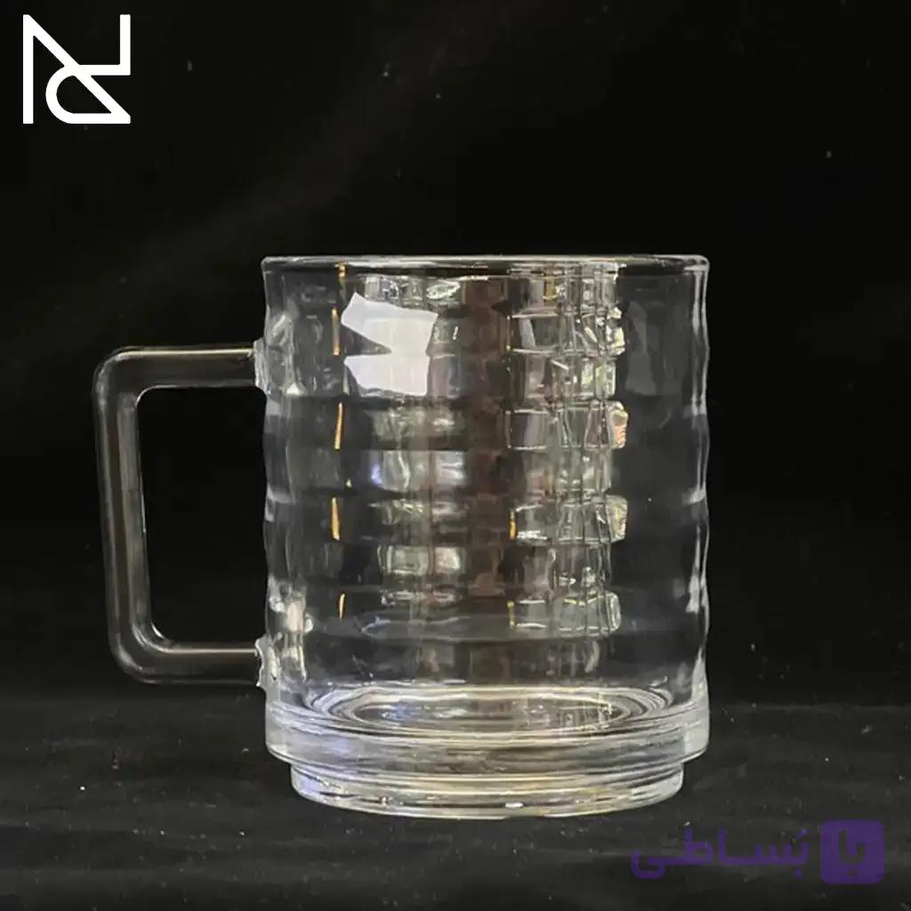 لیوان دسته‌دار بریکس وانیک |۶ عددی — تصویر 1