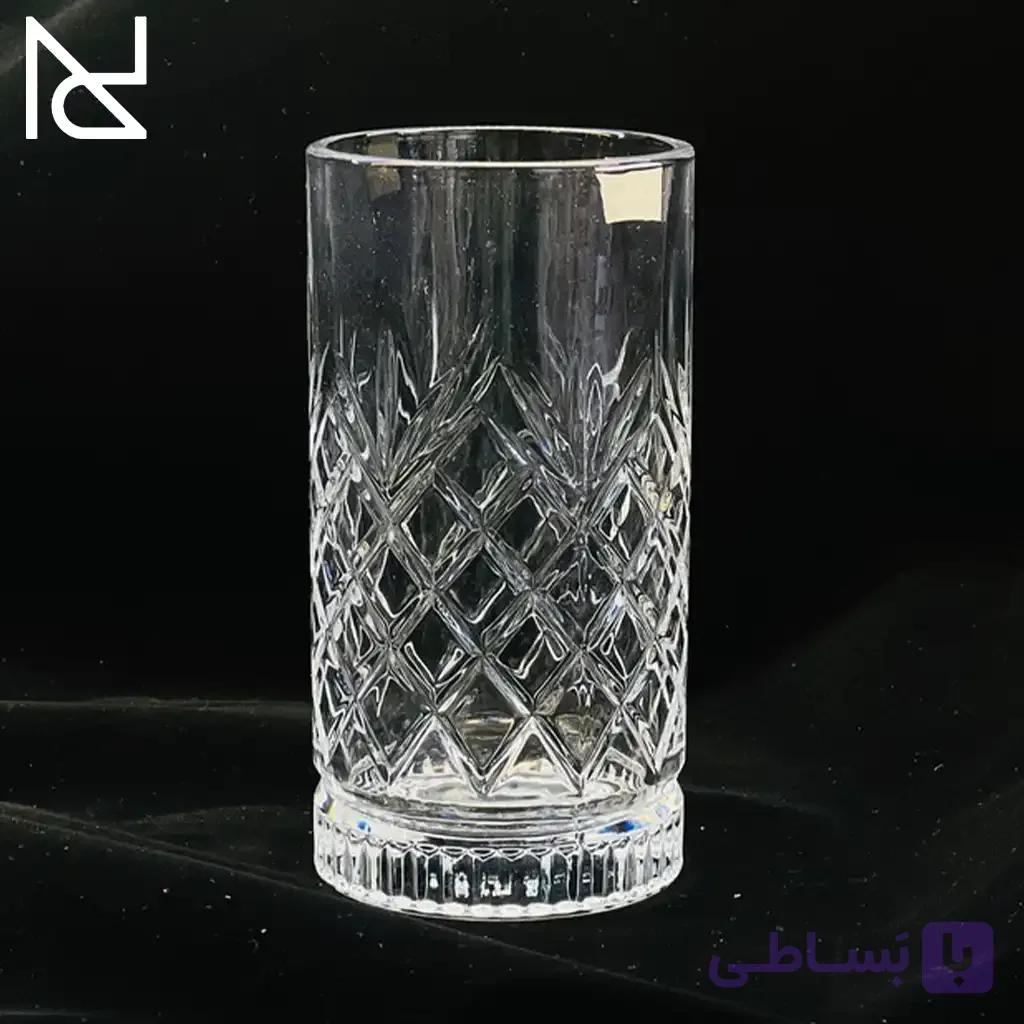 لیوان بلند طرح خشتی کد ۱۴۷۶۹| ست چهار عددی — تصویر 1