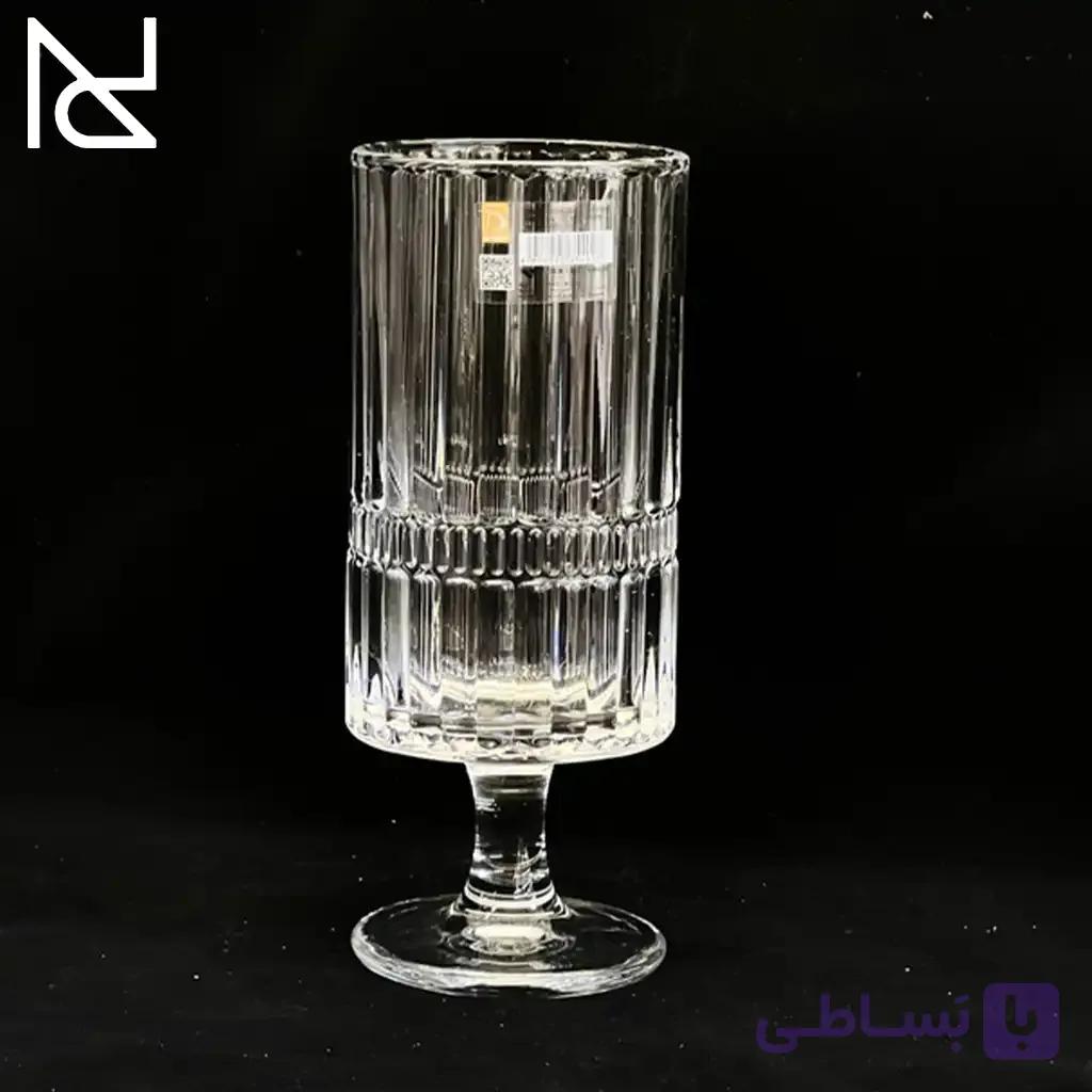 لیوان پایه‌دار خطی دلی گلس| ۶ عددی — تصویر 1