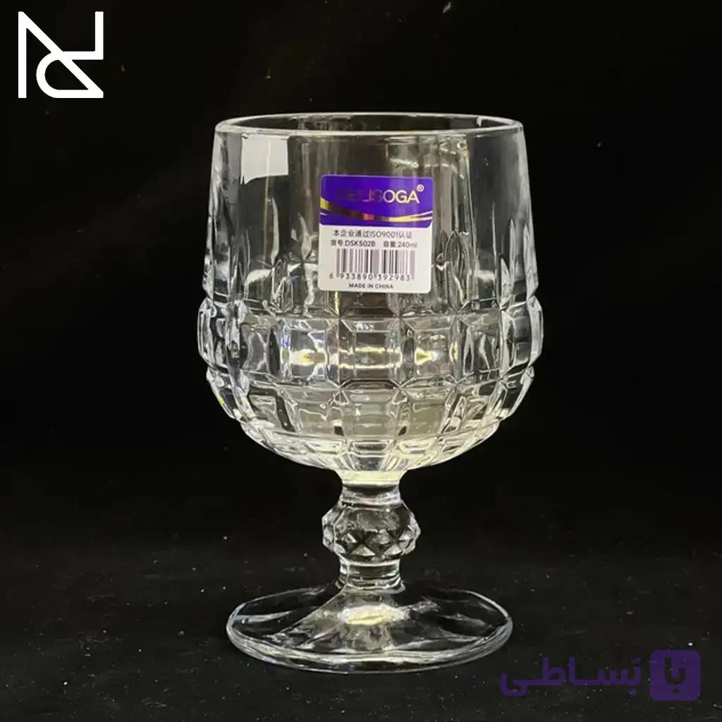 بستنی‌خوری طرح حصیری دلی گلس| ۶ عددی — تصویر 1