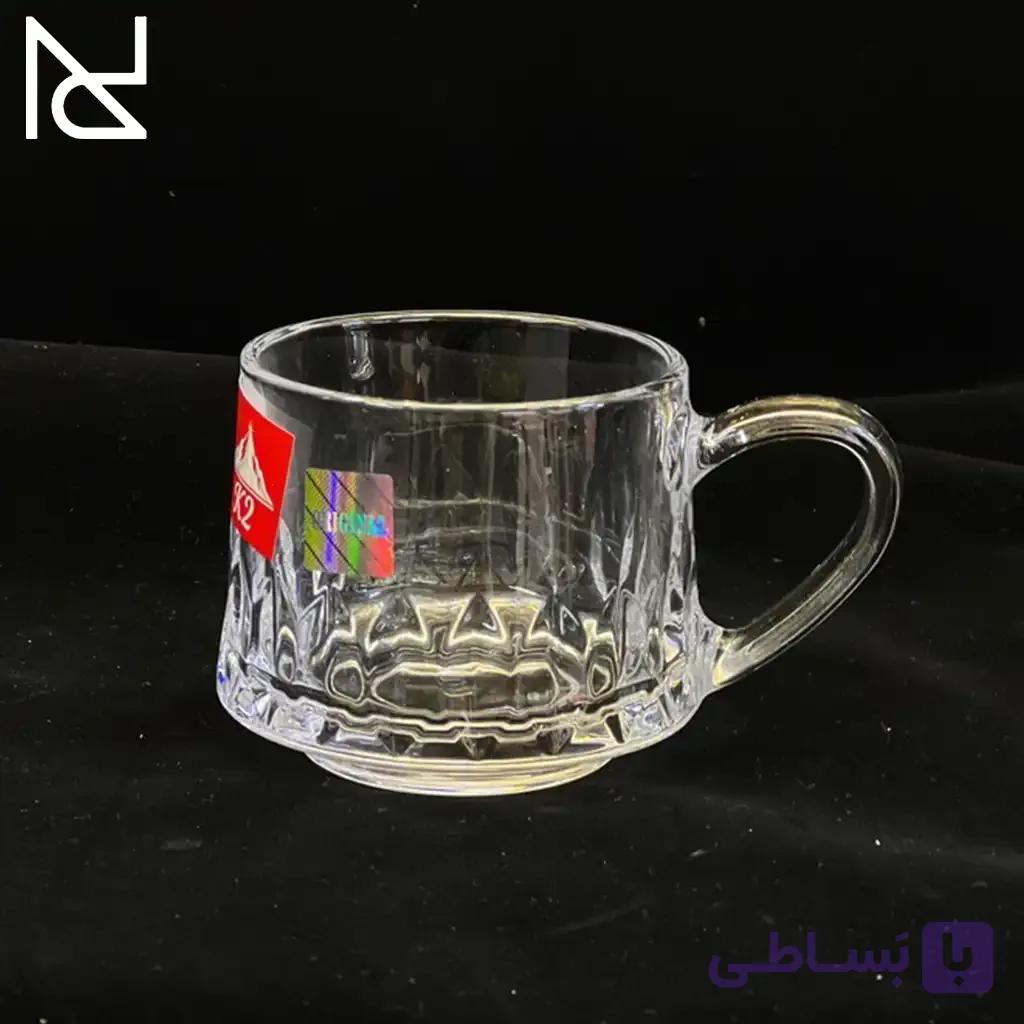 فنجان هالو طرح اشکی | ۶ عددی — تصویر 1