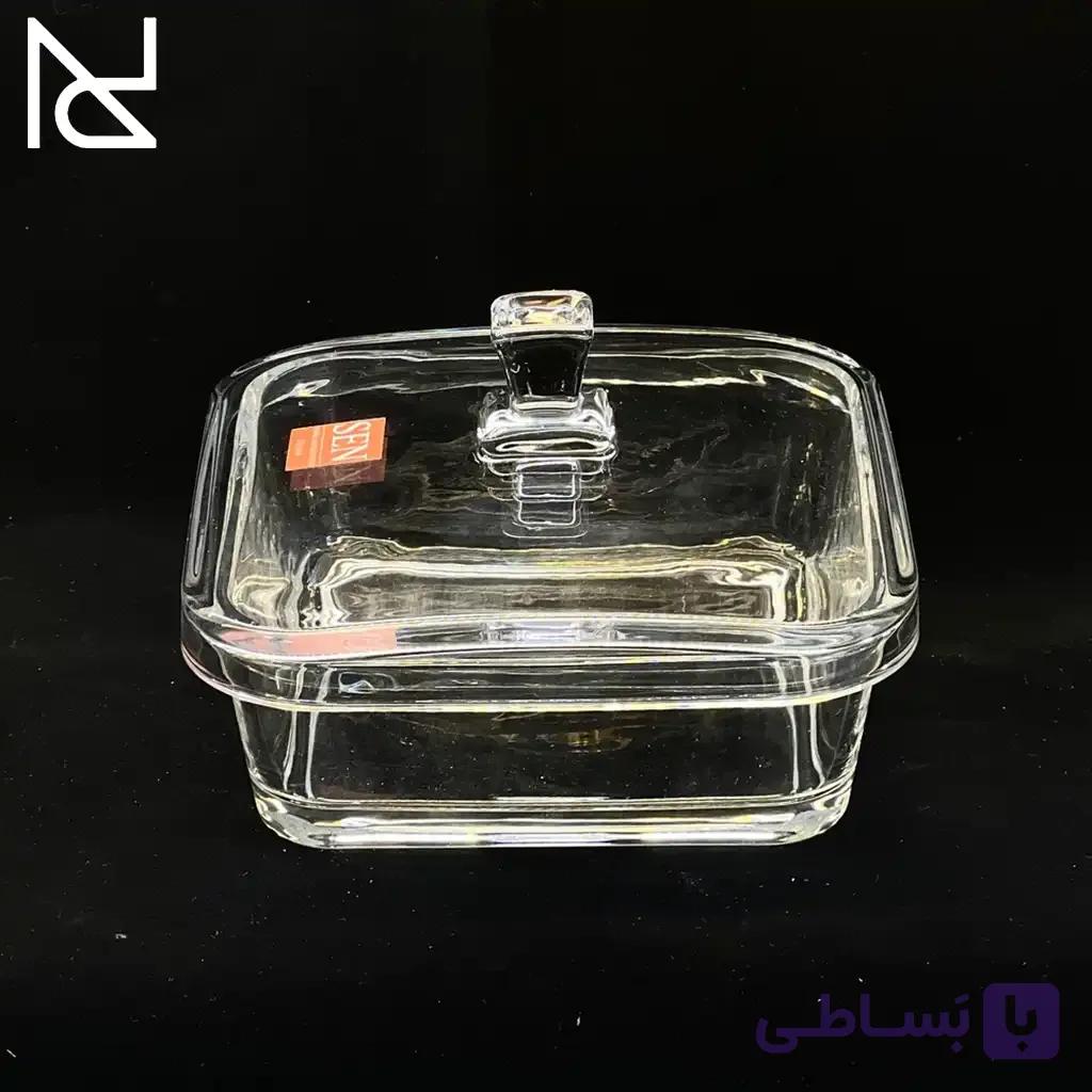 بیسکویت خوری ساده بلوری — تصویر 1