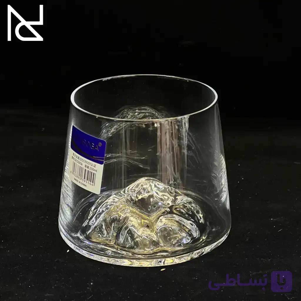 نیم لیوان زیرکوهی رنگی |دلی گلس ۲۳۰ میل — تصویر 1