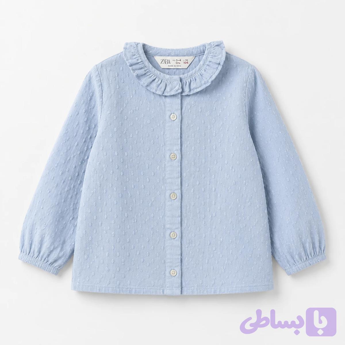 بلوز دخترانه زارا (ZARA) مدل الیس - وارداتی (ترک)
