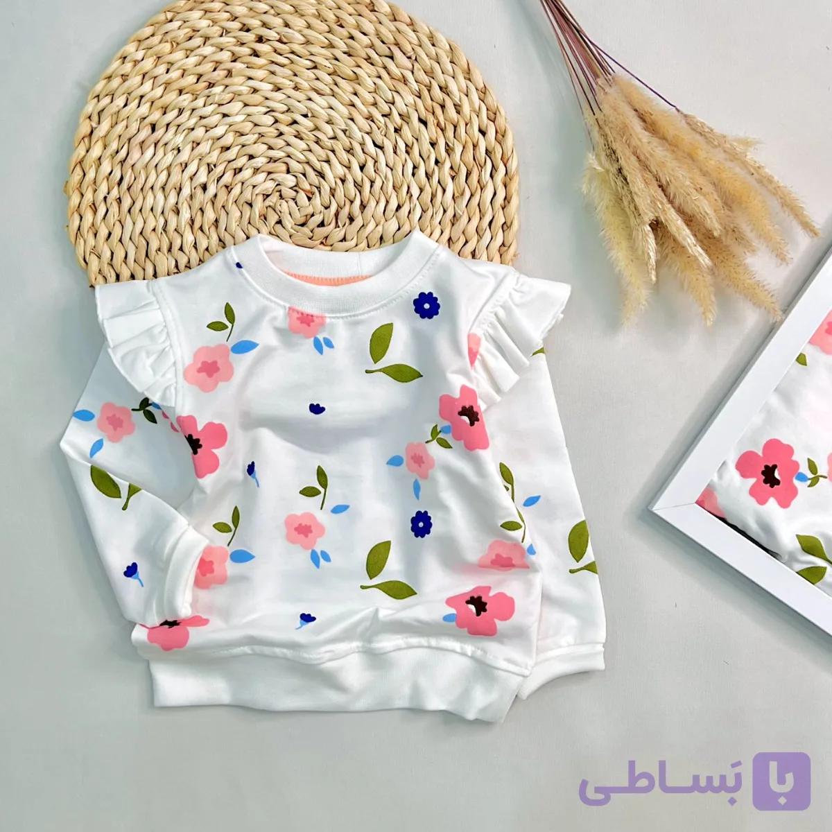 بلوز تک گلدار — تصویر 1