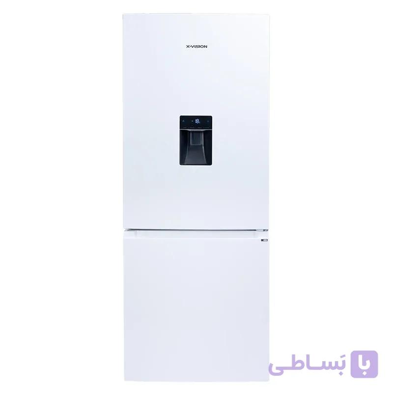 یخچال فریزر طرح فریزر پایین 20 فوت ایکس ویژن مدل HB470-WI/SI