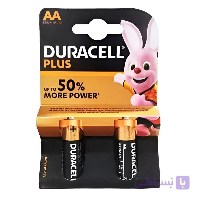 باتری قلمی دوراسل مدل plus-morepower بسته دو عدد