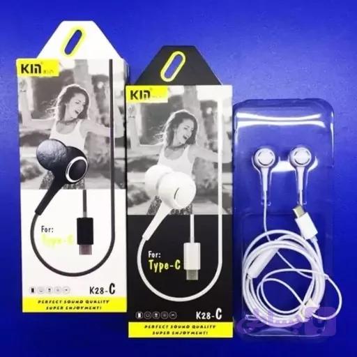 هندزفری k28-typec