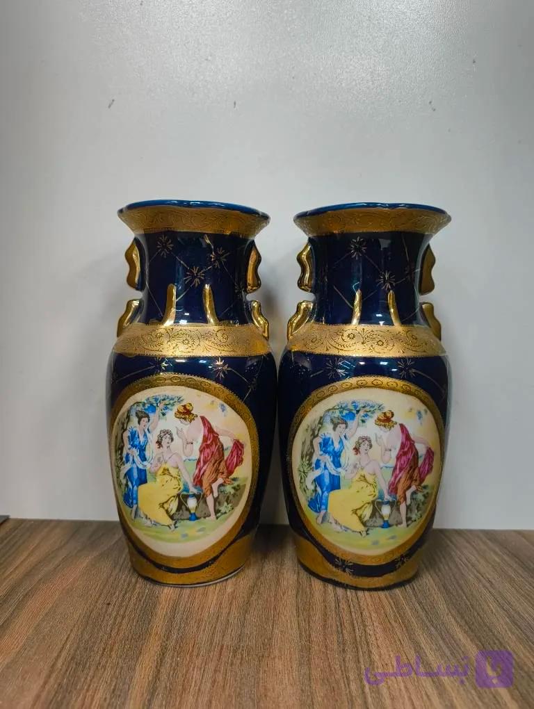 گلدان خمره ای طرح سه دختر — تصویر 1