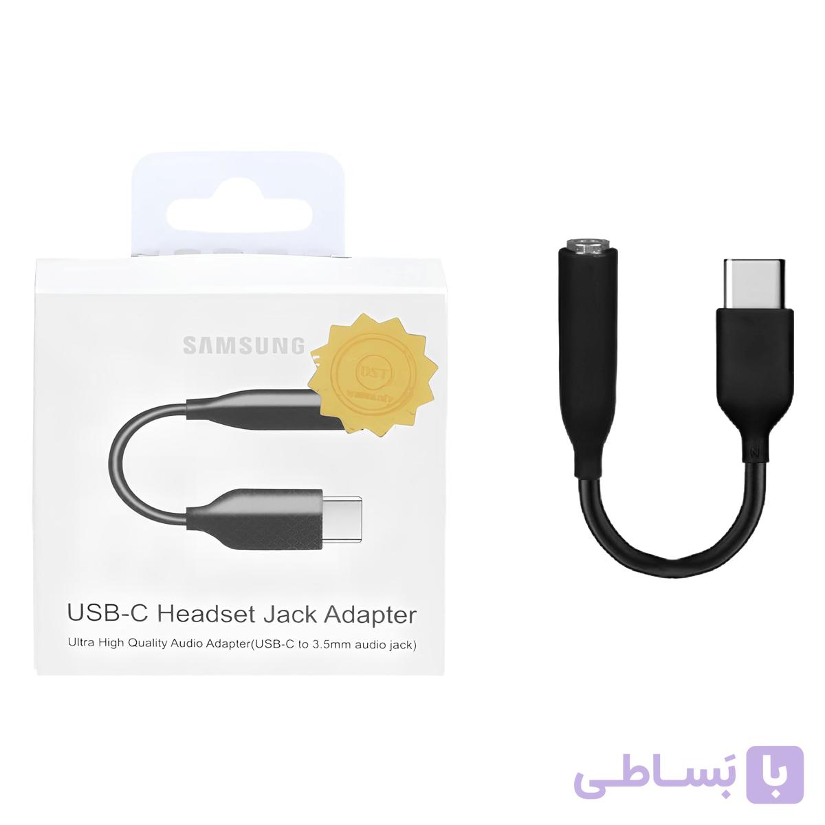 مبدل هندزفری USB-C به جک 3.5 میلیمتری سامسونگ — تصویر 1