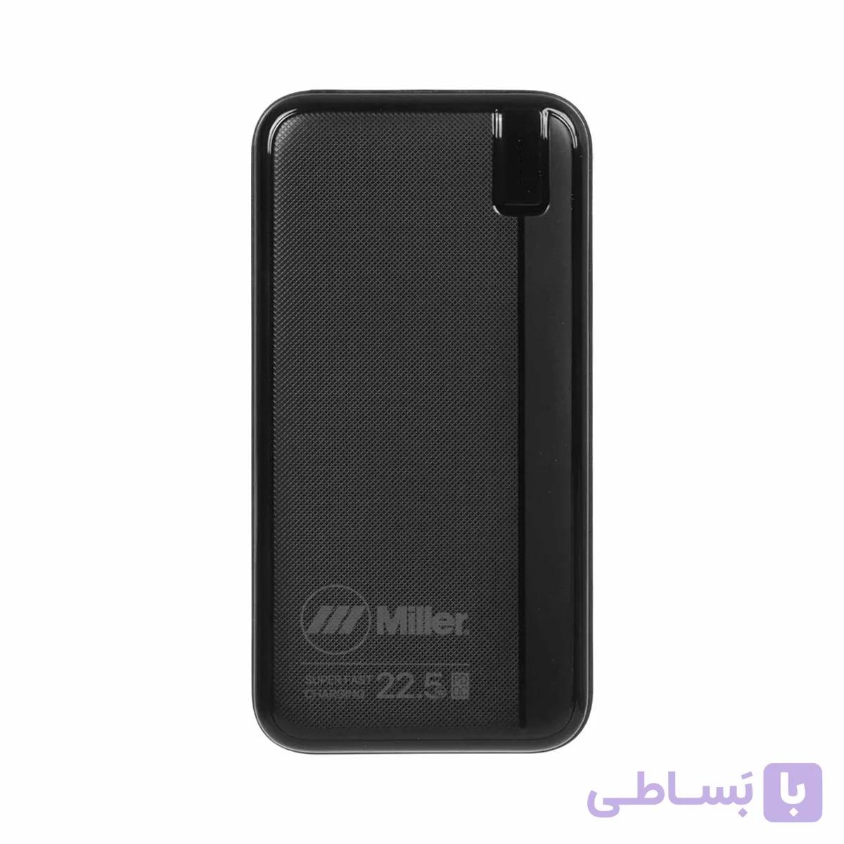 پاوربانک میلر مدل MP-226 با ظرفیت 20000 میلی آمپر ساعت — تصویر 1