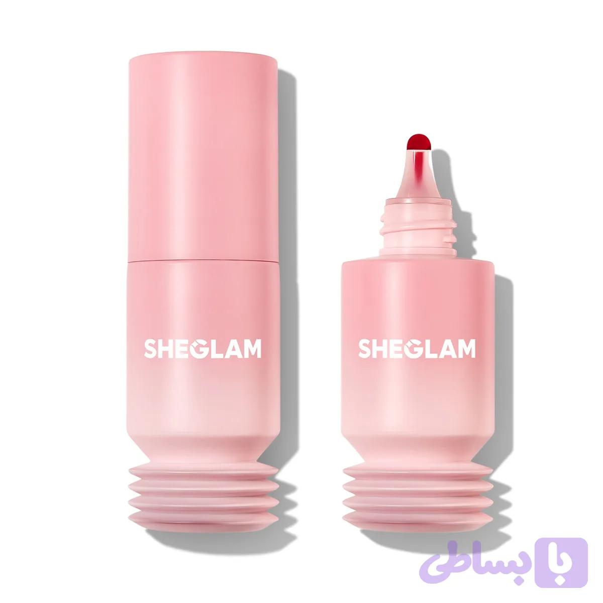 رژگونه ژلی شیگلم سری Aqua Flushed Gel رنگ Fiery Jam^