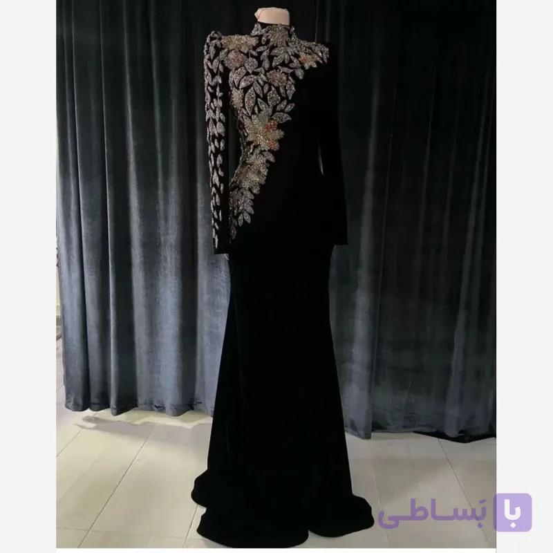 پیراهن مجلسی 7رنگ VIpپوشاک آتی