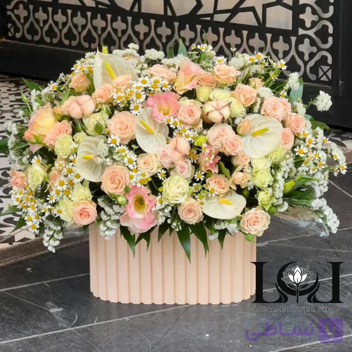 باکس گل طبیعی آنتوریوم BL228
