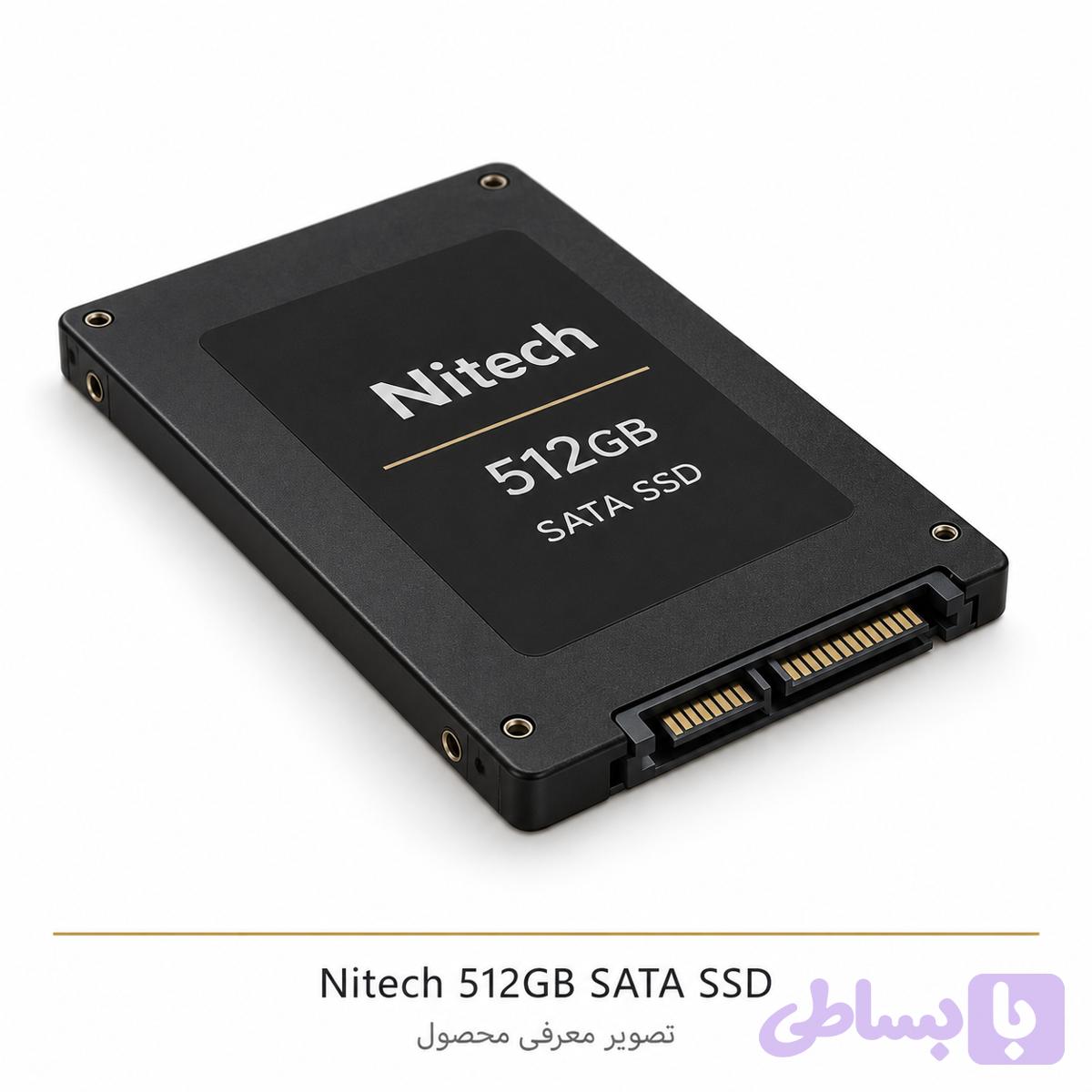 حافظه SSD Nitech 512GB SATA اوپن‌باکس
