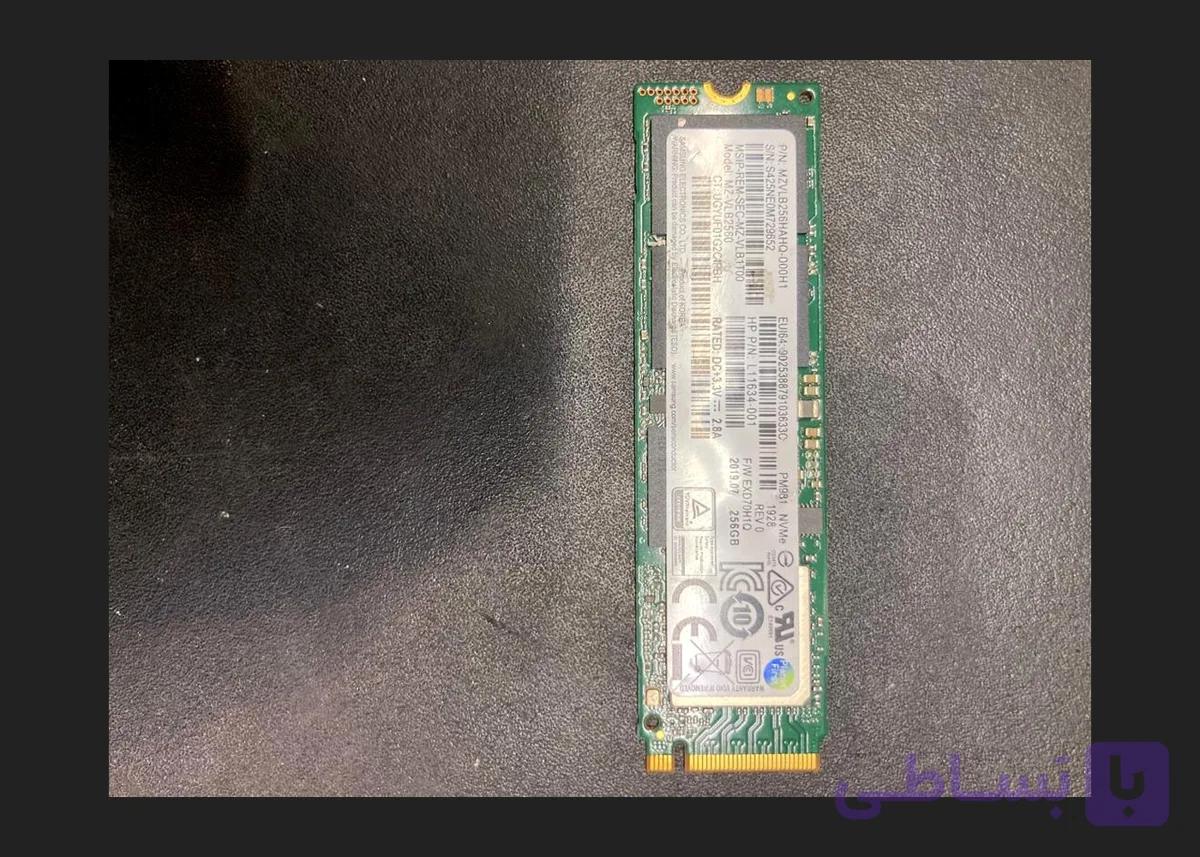 حافظه SSD سامسونگ PM981 ظرفیت 256GB NVMe