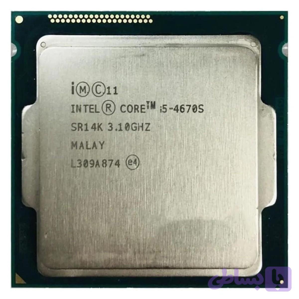 پردازنده اینتل CPU INTEL Core i5 4670S (کارکرده)