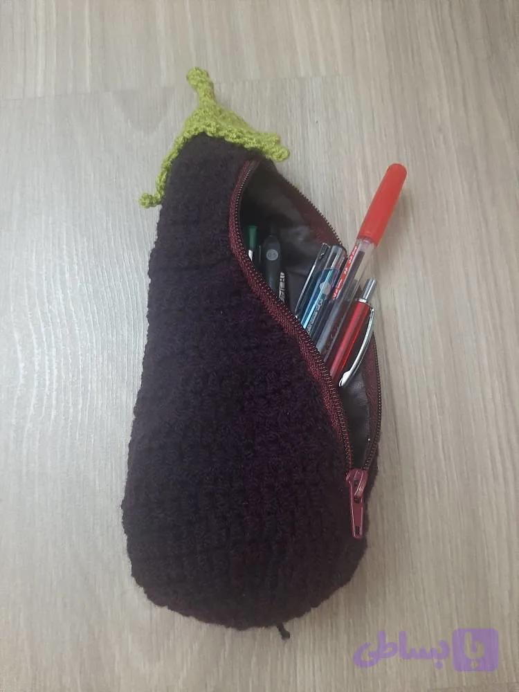 جامدادی بادمجونی — تصویر 1