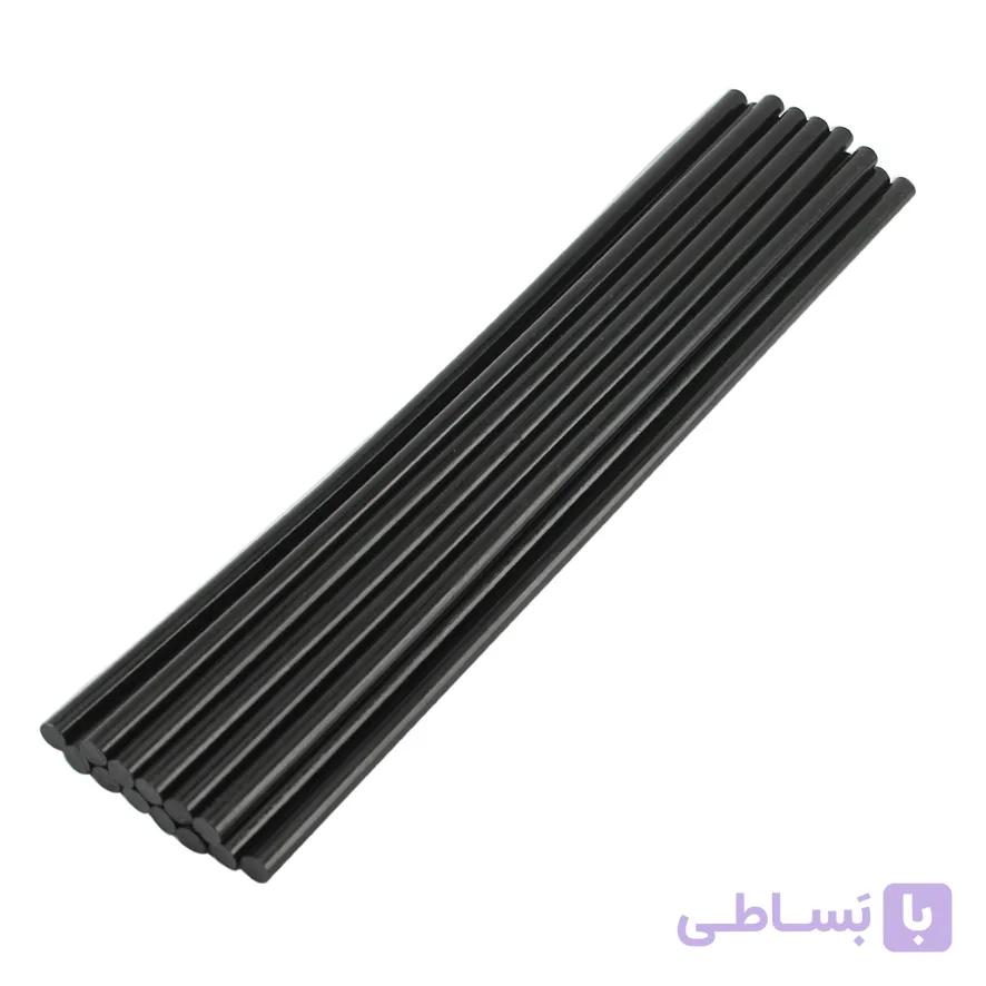 چسب حرارتی فوق مقاوم مشکی 7*150 میلیمتر (بسته ده عددی) — تصویر 1