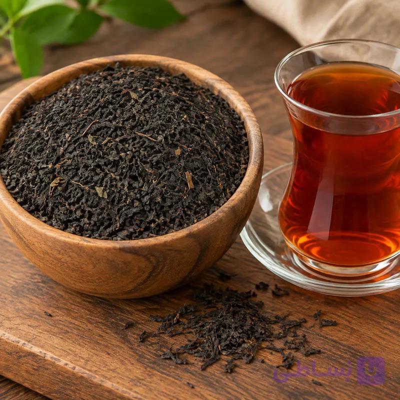 چای سیاه بهاره وزین ساچمه ای ایرانی — تصویر 1